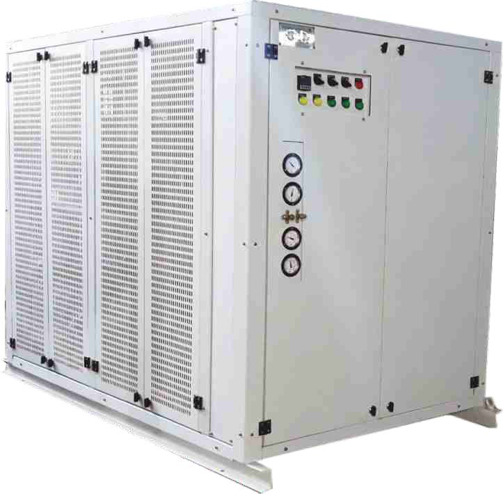 Air cooled scroll chiller
